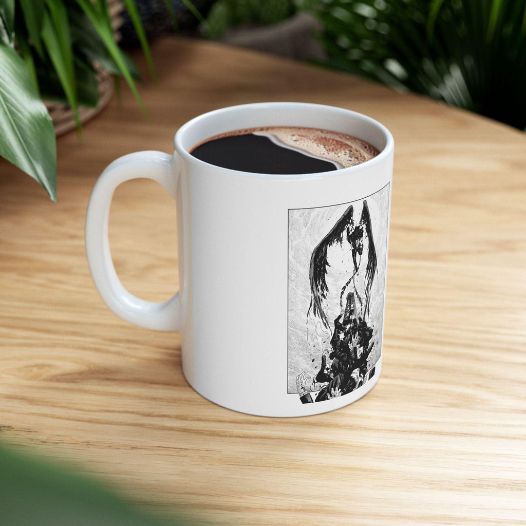Saruma Kagurbachi Manga Panels Mug | Ceramic Coffee Cup