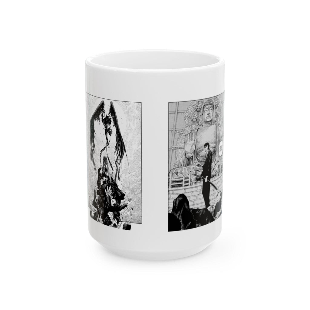 Saruma Kagurbachi Manga Panels Mug | Ceramic Coffee Cup